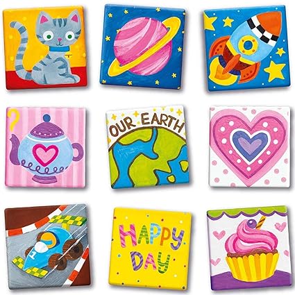 Magnetic Tile Art for Kids