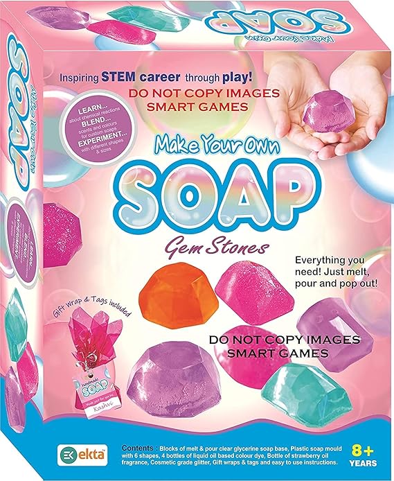 Make Your Own Soap Gem Stones