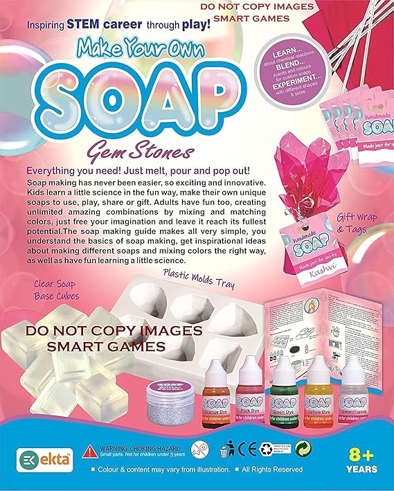 Make Your Own Soap Gem Stones