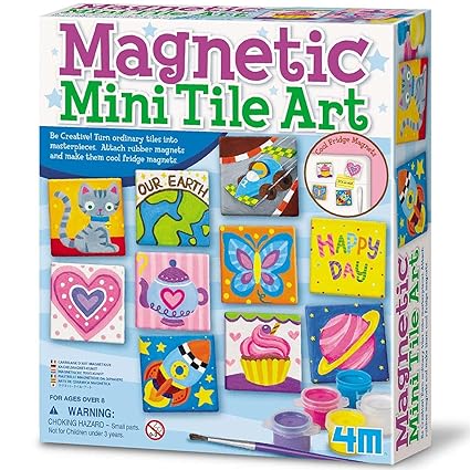 Magnetic Tile Art for Kids