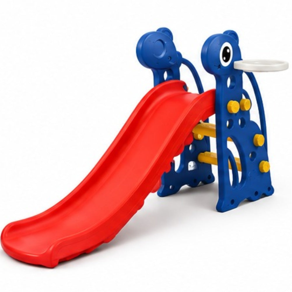 Storio Kids Slide with Basketball Hoop (Giraffe Themed)