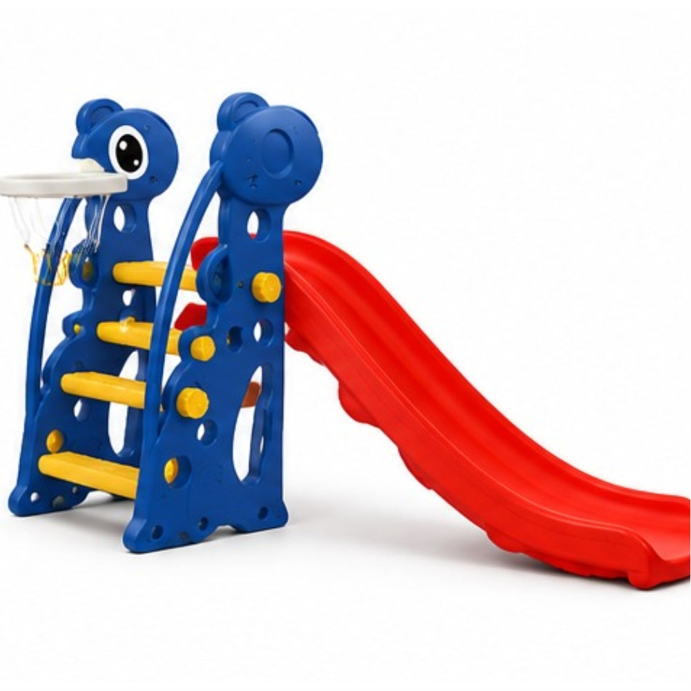 Storio Kids Slide with Basketball Hoop (Giraffe Themed)