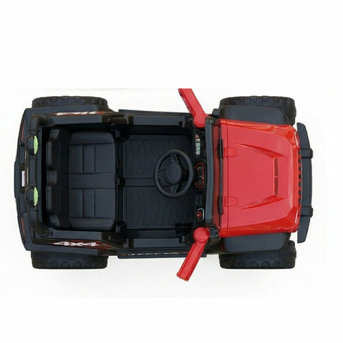 Jeep 2488 – Premium 4x4 Off-Road Edition with Bluetooth Audio & Police-Style LED Light Bar