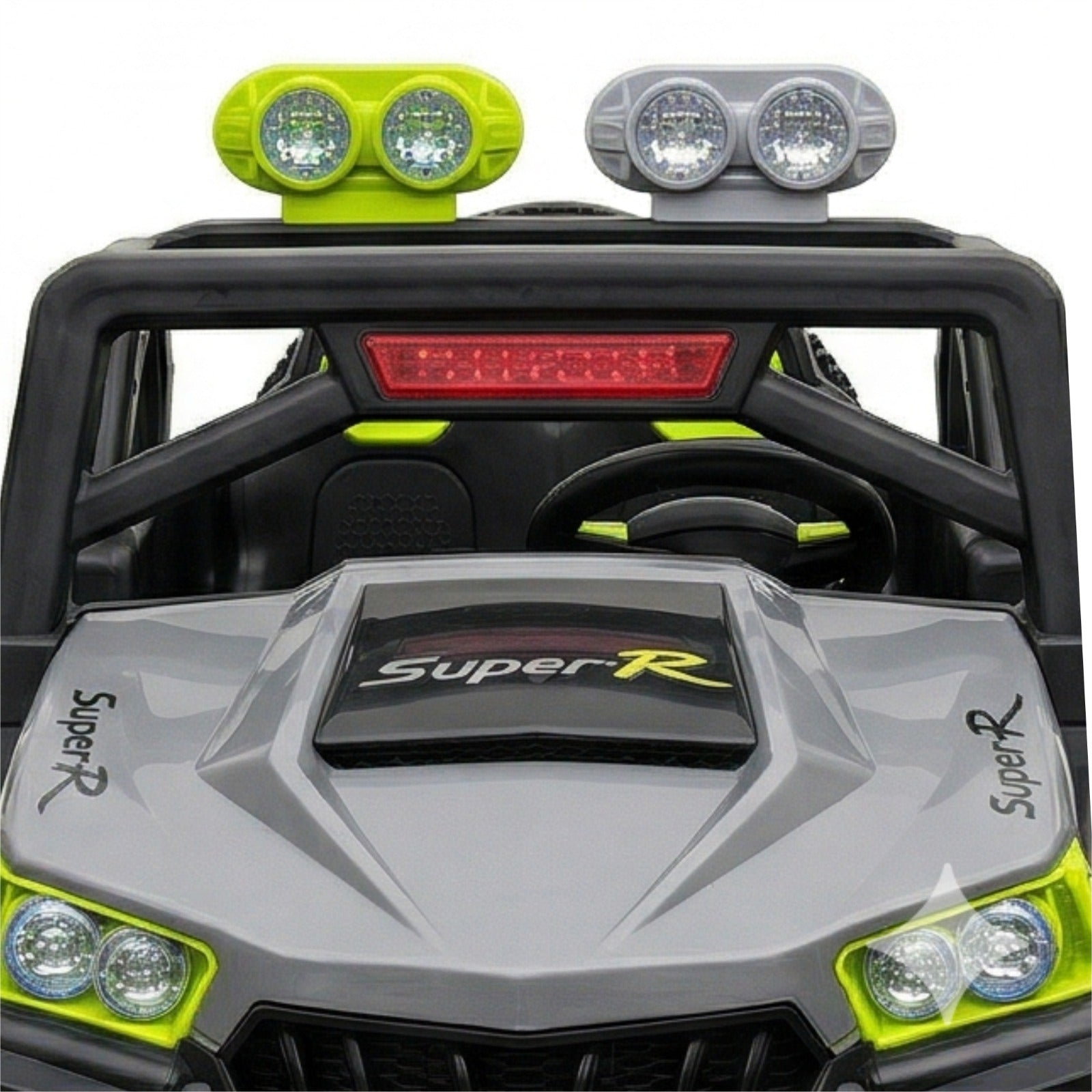Jeep 2188 – Ultimate 4x4 All-Terrain Ride-On SUV with LED Spotlights & Parental Remote