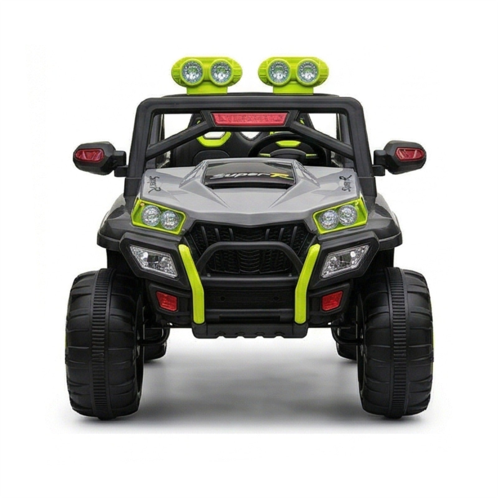 Jeep 2188 – Ultimate 4x4 All-Terrain Ride-On SUV with LED Spotlights & Parental Remote