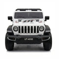 Jeep Rubicon – White Edition Luxury 4x4 Ride-On SUV with Dual Opening Doors