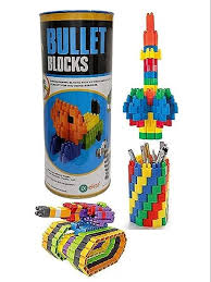 Bullet  Blocks Canister Set