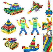 Bullet  Blocks Canister Set