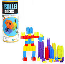 Bullet  Blocks Canister Set