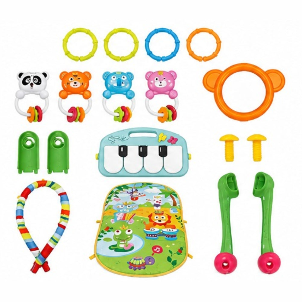 N2K2 Enterprise 5 in 1 Baby Gym Mat Piano Gym Mat Rack